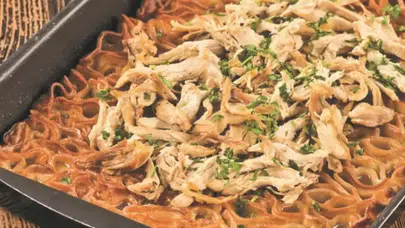 Tavuklu Balkan Mantısı nasıl yapılır? Gelinim Mutfakta Tavuklu Balkan Mantısı tarifi