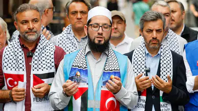 Üsküdar esnafından Gazze’ye destek