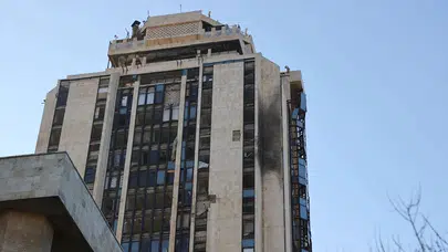 Terör örgütü SDG'den Halep Valilik Binası'na kamikaze İHA ile saldırı!