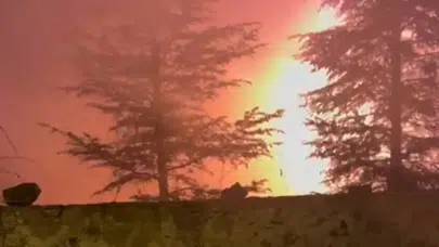 Karapınar'da boş evde korkutan yangın: Alevler rüzgarla büyüdü!