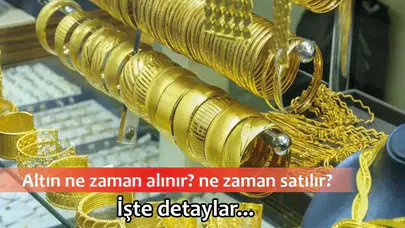 Altın Ne Zaman Alınmalı ve Ne Zaman Satılmalı? İşte Yatırımcılar İçin Önemli Detaylar