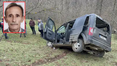 Samsun'da otomobil uçuruma yuvarlandı : 1 ölü, 2 yaralı