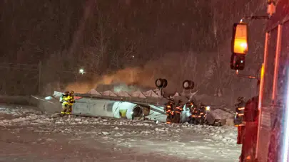 ABD'de 8 kişiyi taşıyan özel jet düştü!