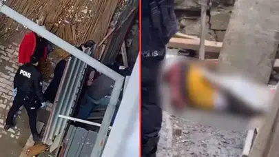 Sultangazi'de korkunç olay: İnşaattan düşen işçi öldü