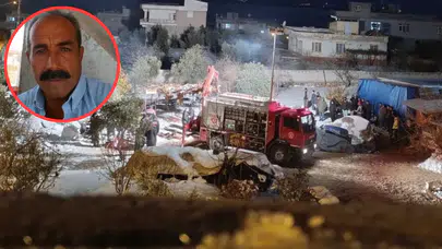 Gaziantep'te yem karma makinesine düşen besici feci şekilde can verdi