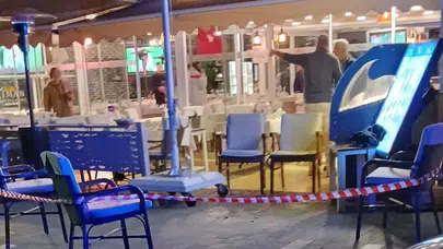 Marmaris'ta restorana silahlı saldırı: İşletme sahibi vuruldu