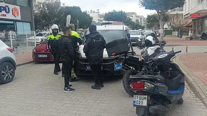 Antalya'da polisten kaçan motosikletliye rekor ceza: 60 bin TL!