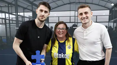 Kerem Aktürkoğlu ve İsmail Yüksek’ten anlamlı hareket: Otizm farkındalık etkinliğine katıldılar