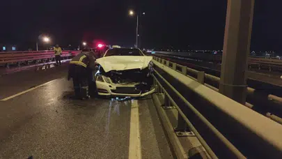 Manavgat D-400'de zincirleme kaza: 3 araç birbirine girdi, 3 yaralı!