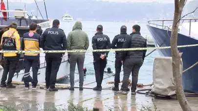 Bebek'te denizde erkek cesedi bulundu!