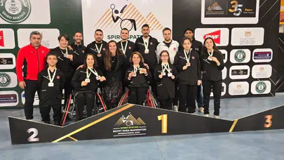Milli Para Badminton Takımı'ndan madalya gururu