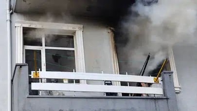 Bursa'da ev yangını: Alevlerin arasında kalan felçli adam öldü