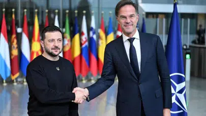 NATO Genel Sekreteri Rutte, Zelensky ile görüştü