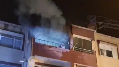 Kocaeli'deki ev yangını paniğe neden oldu