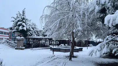 Samsun beyaza büründü: Kartpostallık görüntüler oluştu!