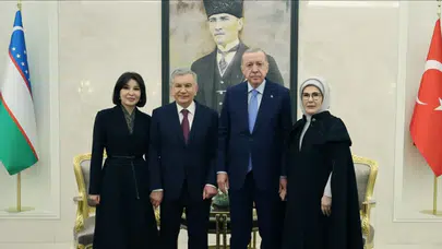 Emine Erdoğan, Özbekistan Cumhurbaşkanı’nın ve eşinin Türkiye ziyaretini paylaştı