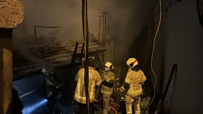 Bursa Osmangazi'de ev yangını