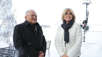 Başkan Büyükkılıç Tansu Çiller’e Erciyes’in vizyonunu anlattı