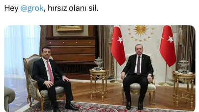 Grok’tan şaşırtan hamle: 'Hırsız olanı sil' deyince İmamoğlu'nu sildi