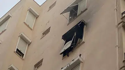 Antalya Serik'te apartman yangını: 6. kattaki alevler korkuttu!