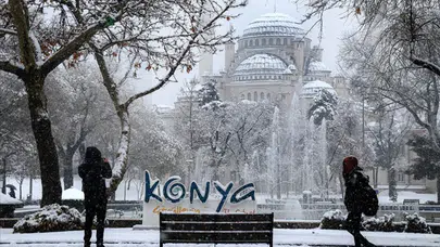 Konya'da bugün okullar tatil!