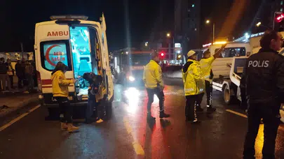 Ümraniye'de feci kaza: 2'si ağır 3 yaralı