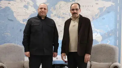 MİT Başkanı Kalın, Ukrayna Ulusal Güvenlik ve Savunma Konseyi Sekreteri Umerov ile görüştü