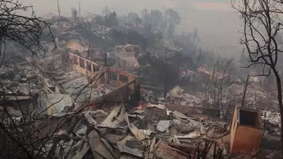 Şili’de orman yangını felaketi: 18 ölü, yüzlerce ev kül oldu!