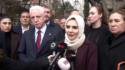 Bakan Göktaş, Atlas Çağlayan'ın ailesine taziye ziyaretinde bulundu!