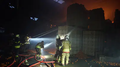Hatay’da narenciye tesisinde yangın! 1 işçi hayatını kaybetti