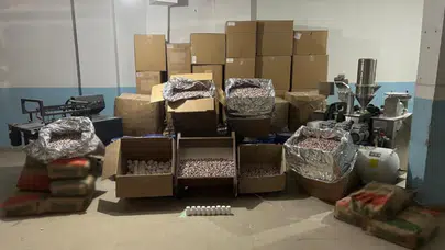 Avcılar'da uyuşturucu imalathanesine baskın: 6 şüpheli gözaltında