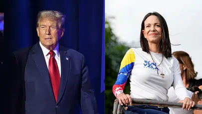 Trump, Venezuelalı muhalif lider Machado ile yüz yüze görüşecek