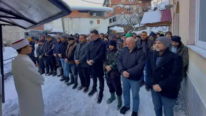 Giresun'da çığ altında kalarak ölen çoban defnedildi