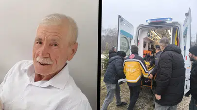 Kütahya'da yaşlı adam donmak üzereyken son anda bulundu