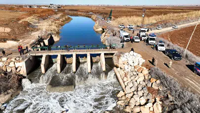 Şanlıurfa'da sulama kanalına düşen sürücü 13 gündür aranıyor