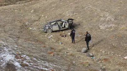 Malatya’da otomobil şarampole uçtu: 1 ölü, 2 yaralı