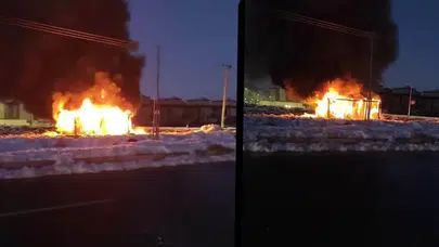 Diyarbakır'da trafo alev alev yandı!