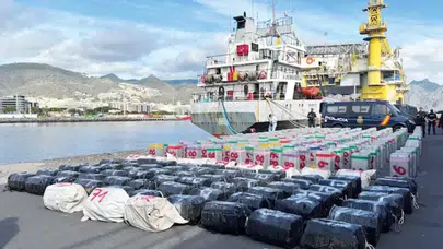 Bakan Yerlikaya'dan Kanarya Adaları'ndaki kokain operasyonuna ilişkin paylaşım