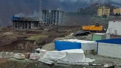 Artvin'de inşaatın 6'ncı katından düşen işçi öldü