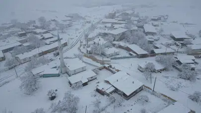 Tekirdağ beyaza büründü