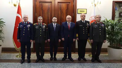 Milli Savunma Bakanı Güler, Akın Gürlek'i ziyaret etti