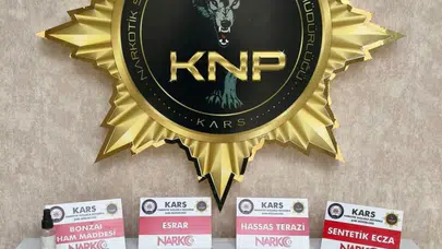 Kars’ta uyuşturucu operasyonu : 2 kişi tutuklandı