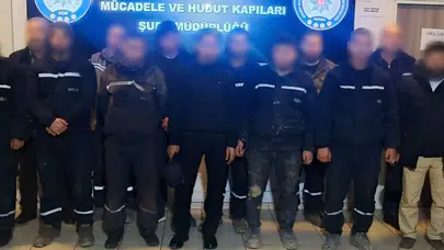 Bursa'da göçmen kaçakçılığı operasyonu : 13 yabancı uyruklu şahıs yakalandı