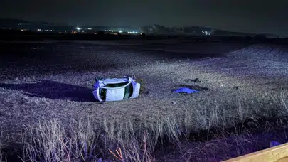 Kayseri'de otomobil şarampole yuvarlandı : Ölü ve yaralılar var