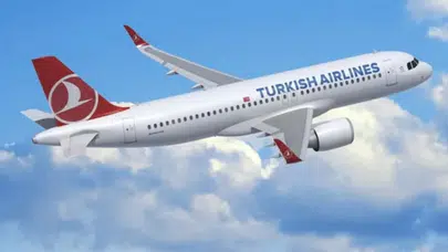 THY uçağında havada motor yangını