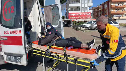 Antalya Manavgat’ta otomobil ile motosiklet çarpıştı : 1 yaralı