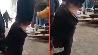 Ankara'da engelli şahsı ayağından bağlayarak vince asan şüpheliler gözaltına alındı