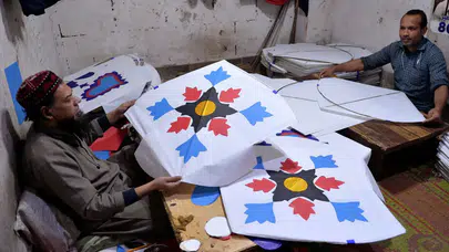 Ünlü uçurtma festivali 19 yıllık yasağın ardından geri döndü