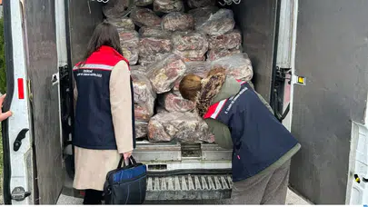 Tekirdağ’da denetimlerde 3 bin 500 kilo bozuk sakatat ele geçirildi
