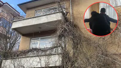 Bolu'da akılalmaz olay : Balkondan girdiği evde 2 gün yaşadı